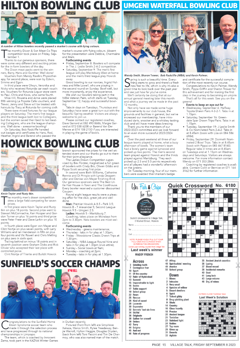 Village Talk 08.09.2023 page 15