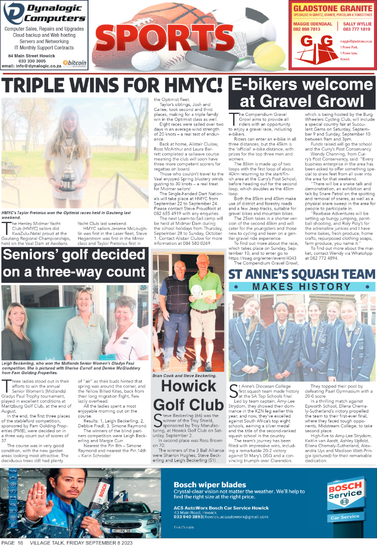 Village Talk 08.09.2023 page 16