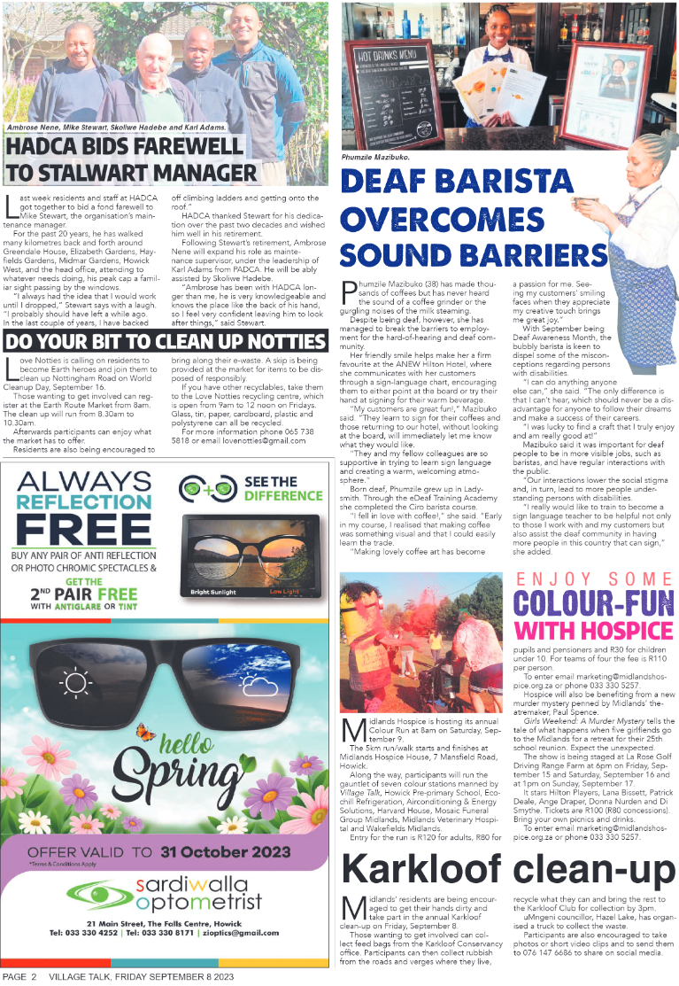 Village Talk 08.09.2023 page 2