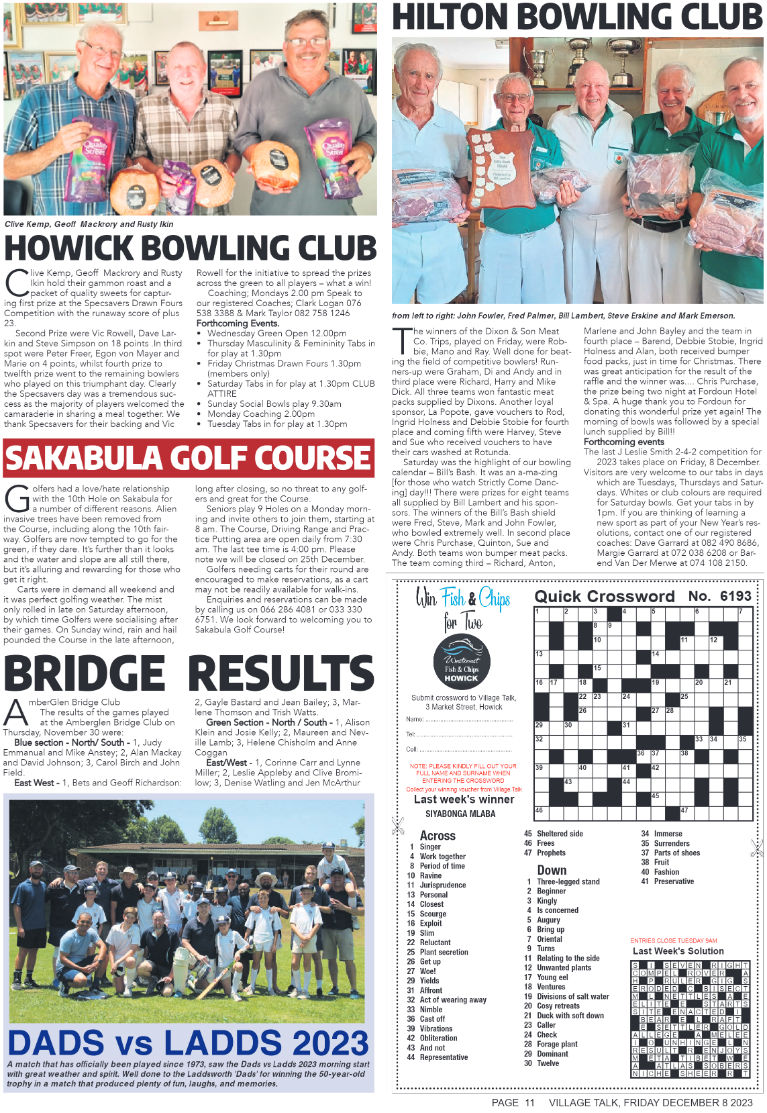 Village Talk 08.12.2023 page 11