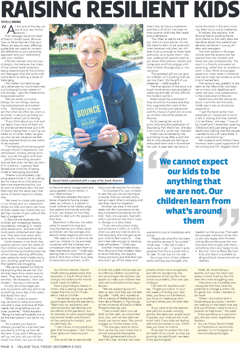 Village Talk 08.12.2023 page 6