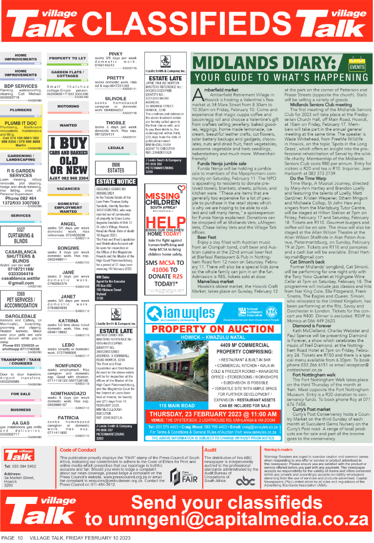 Village Talk 10.02.2023 page 10