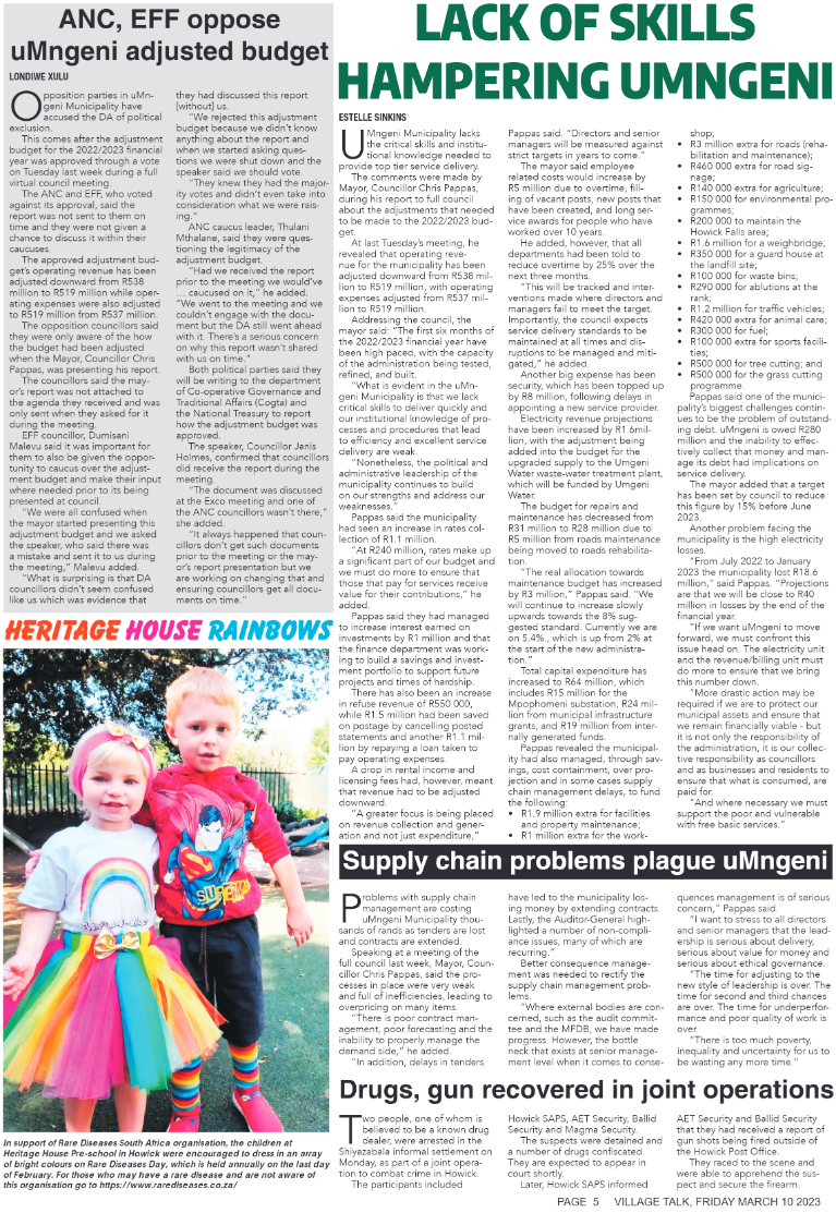 Village Talk 10.03.2023 page 5