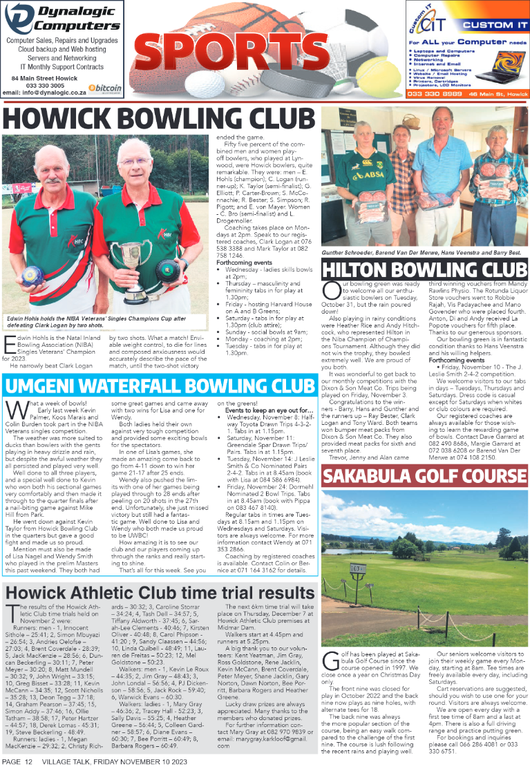 Village Talk 10.11.2023 page 12