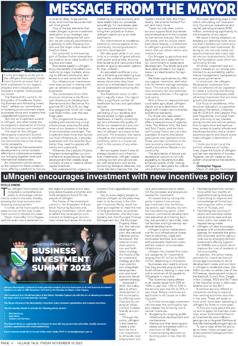 Village Talk 10.11.2023 page 4