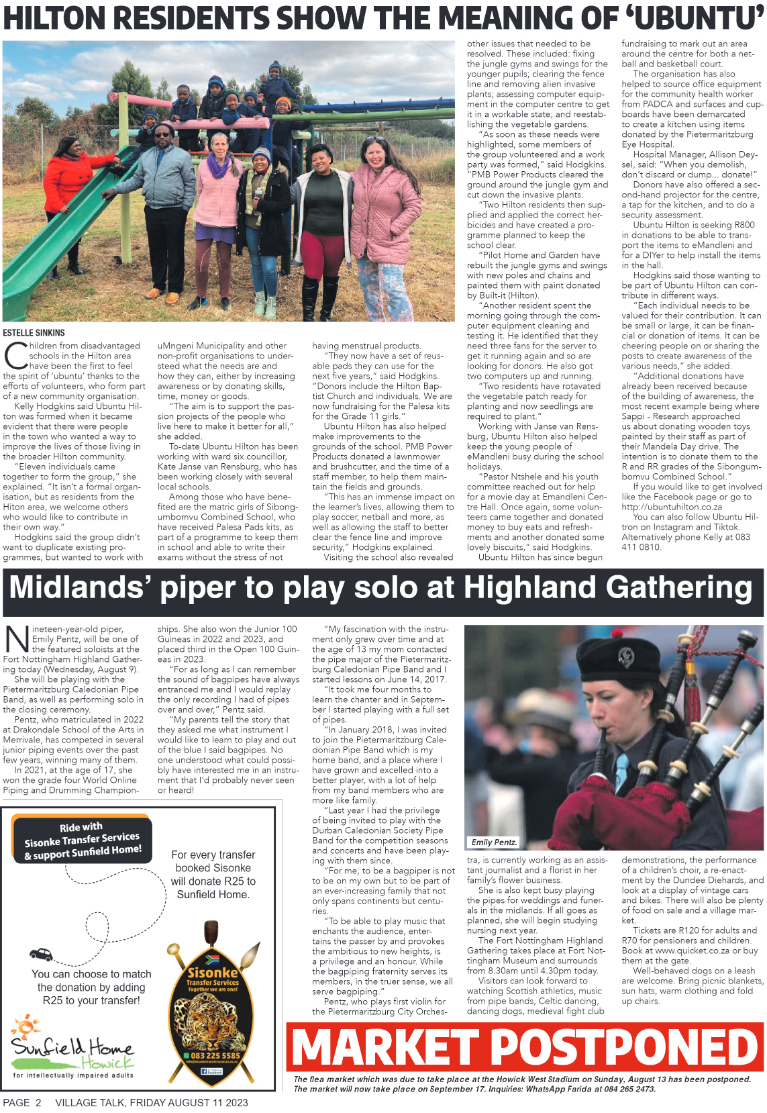 Village Talk 11.08.2023 page 2