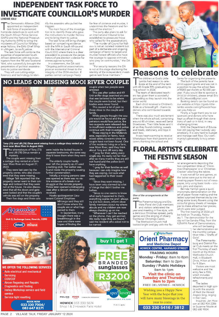 Village Talk 12.01.2024 page 2