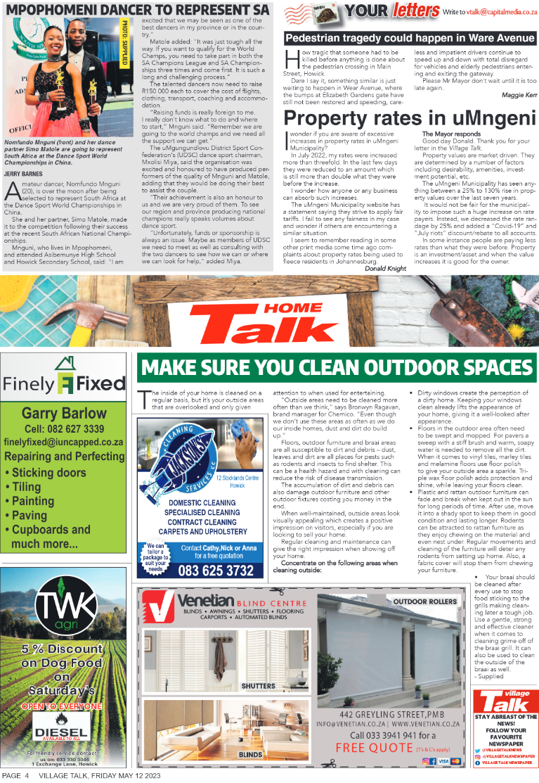 Village Talk 12.05.2023 page 4