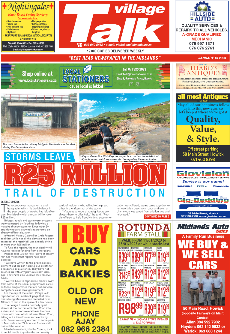 Village Talk 13.01.2023 page 1