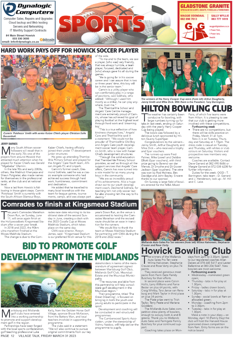 Village Talk 13.03.2023 page 12