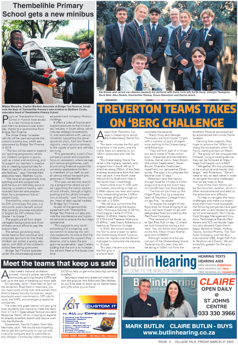 Village Talk 13.03.2023 page 3