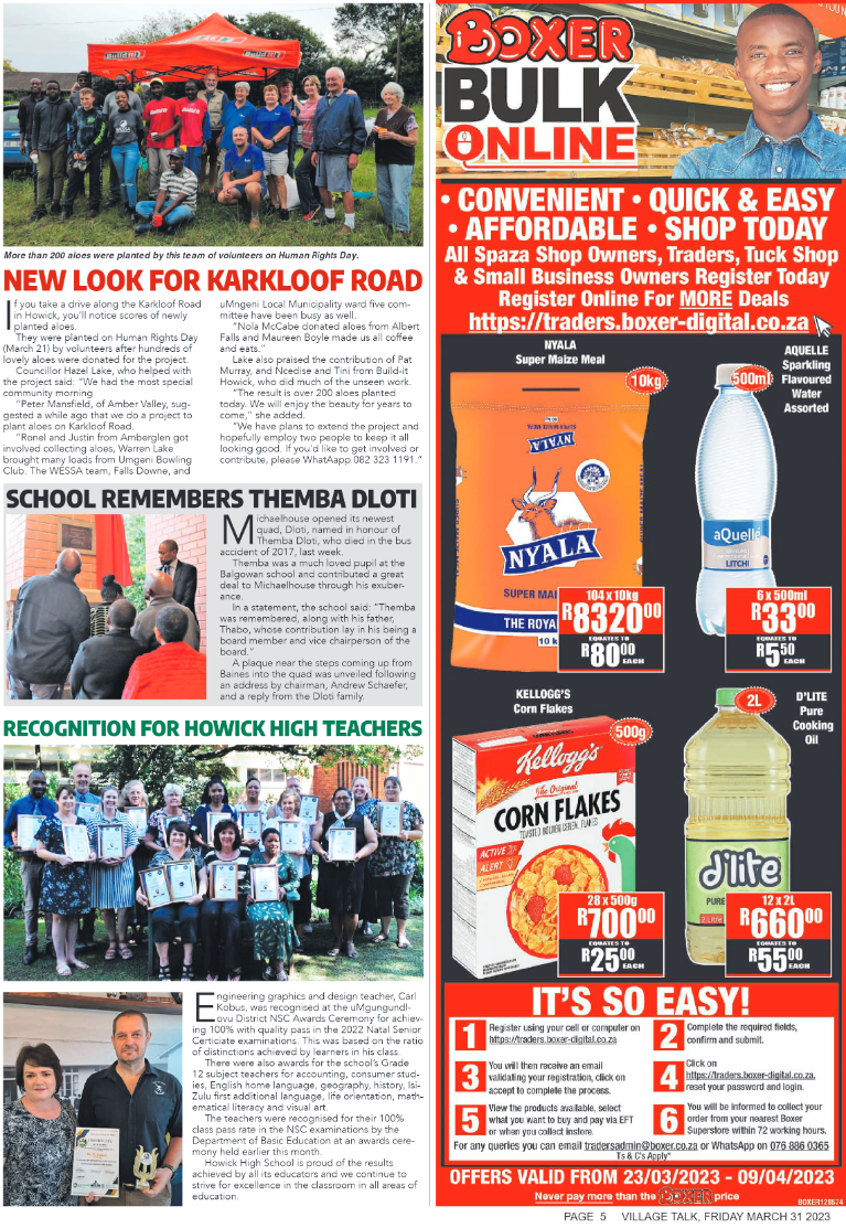 Village Talk 13.03.2023 page 5