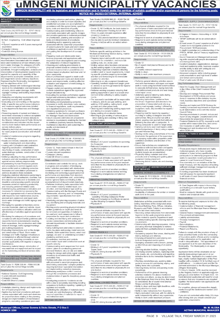 Village Talk 13.03.2023 page 9