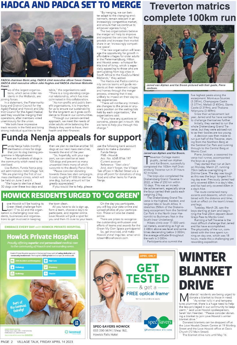 Village Talk 14.04.2023 page 2