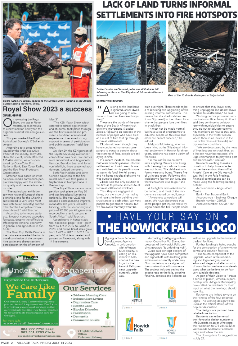 Village Talk 14.07.2023 page 2