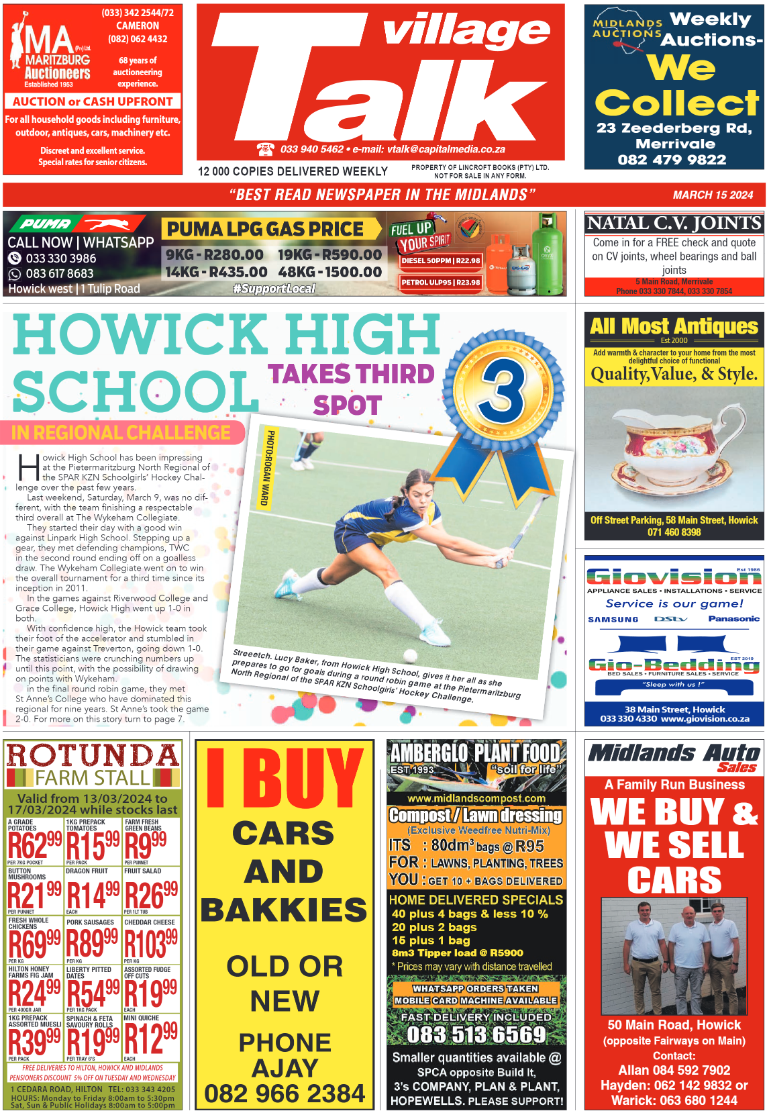 Village Talk 15.03.2024 page 1