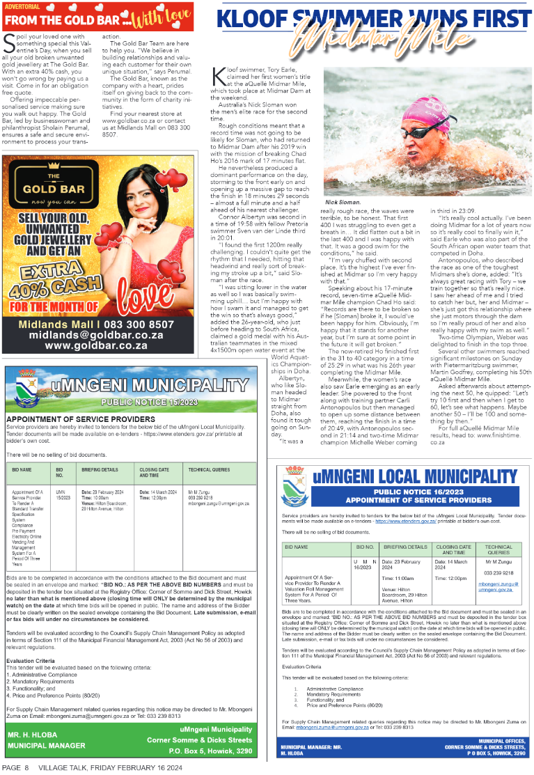 Village Talk 16.02.2024 page 8