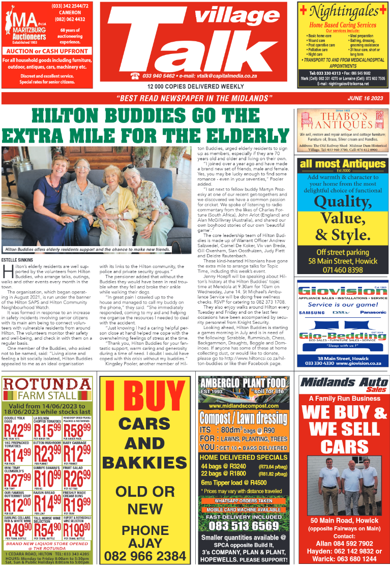 Village Talk 16.06.2023 page 1