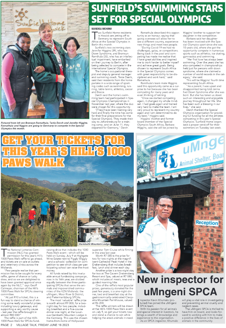 Village Talk 16.06.2023 page 2