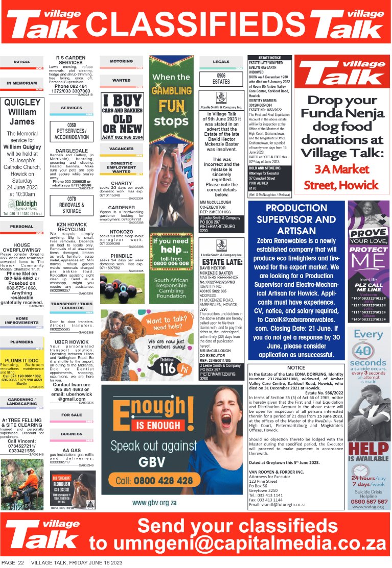 Village Talk 16.06.2023 page 22