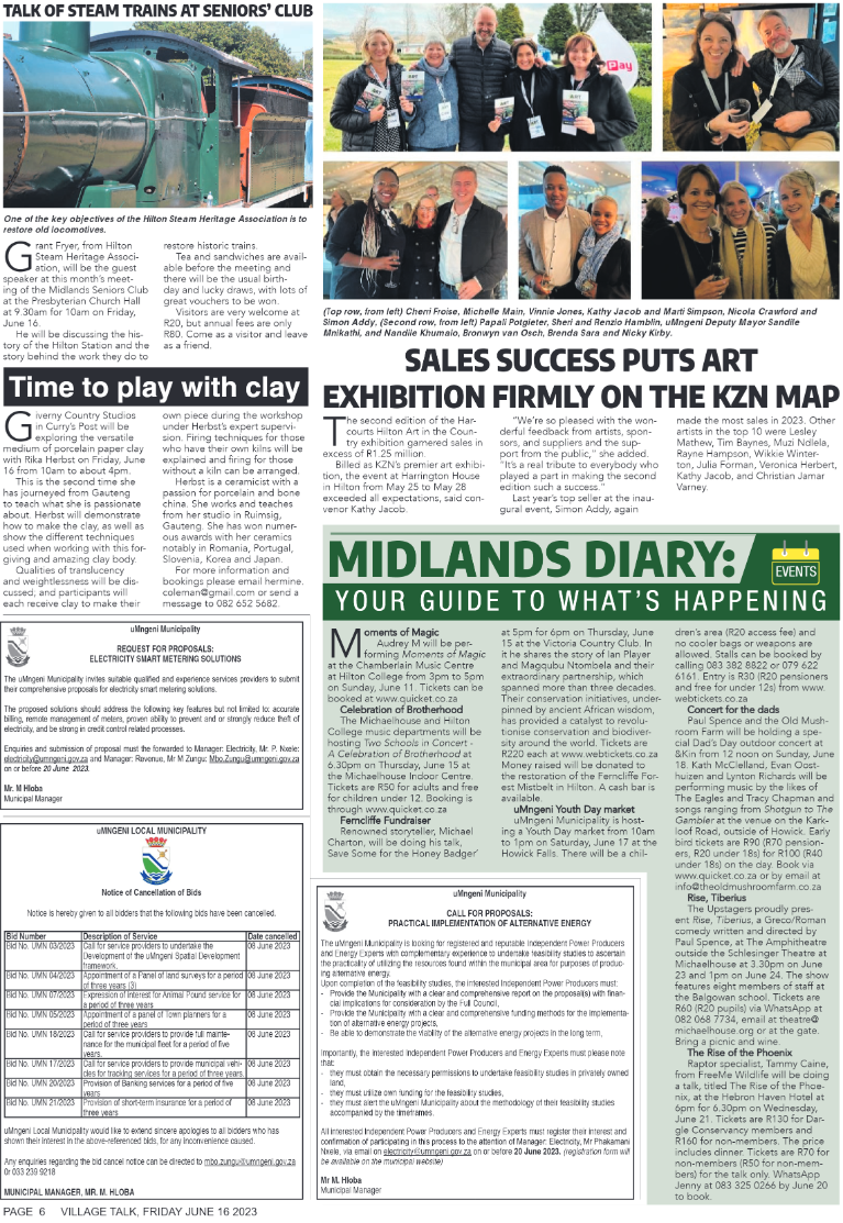 Village Talk 16.06.2023 page 6