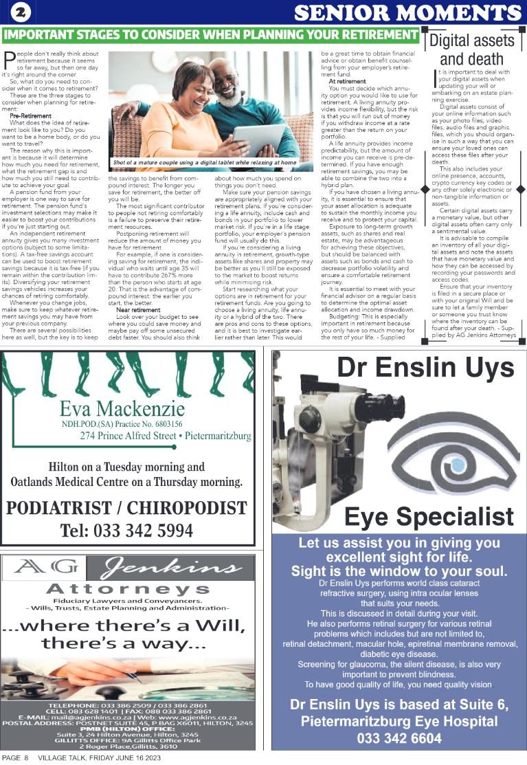 Village Talk 16.06.2023 page 8