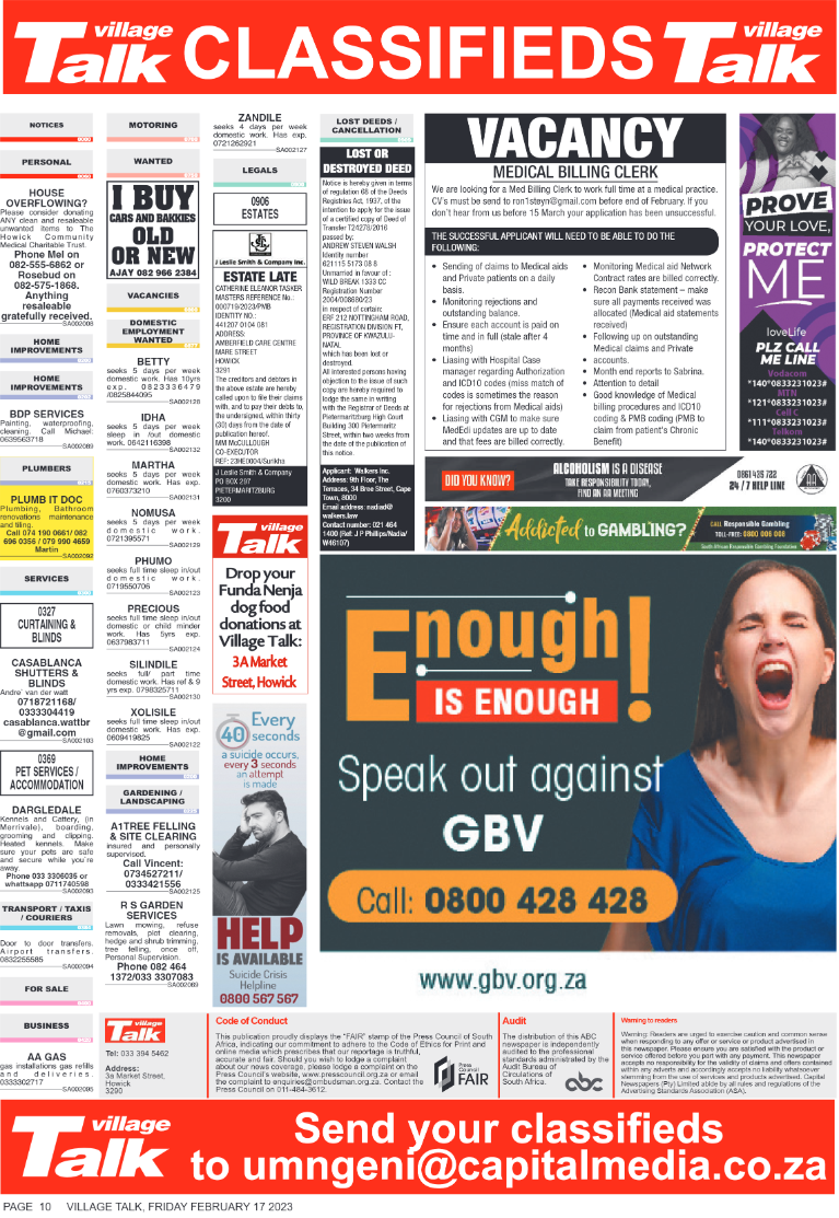 Village Talk 17.02.2023 page 10