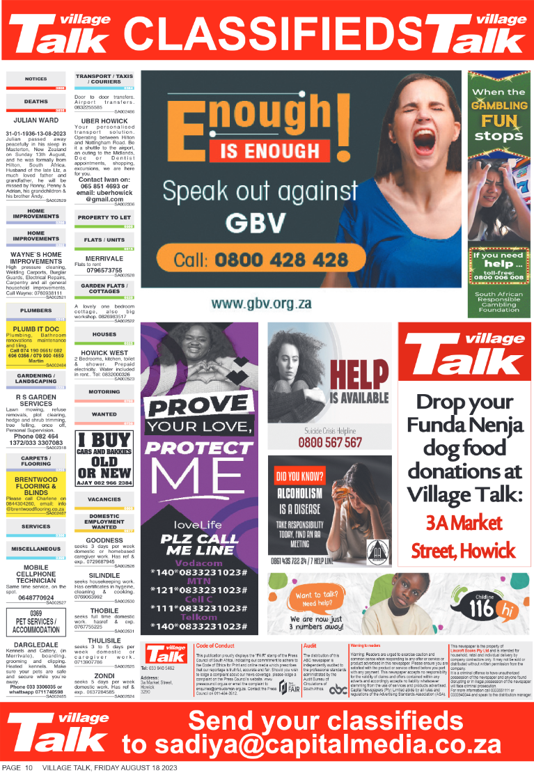 Village Talk 18.08.2023 page 10