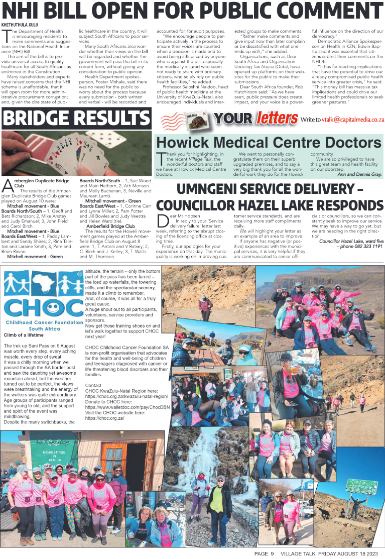 Village Talk 18.08.2023 page 9