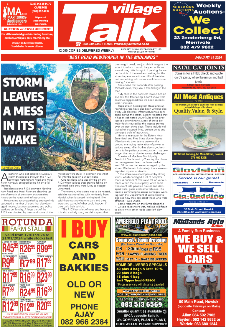 Village Talk 19.01.2024 page 1