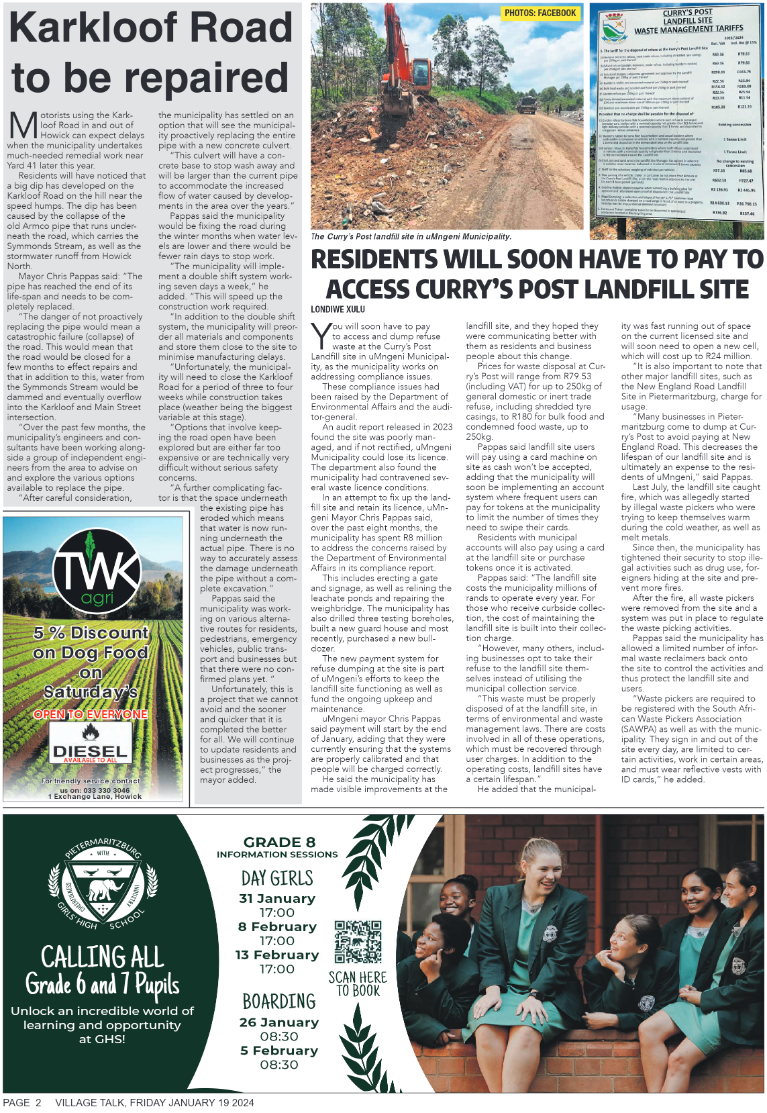 Village Talk 19.01.2024 page 2