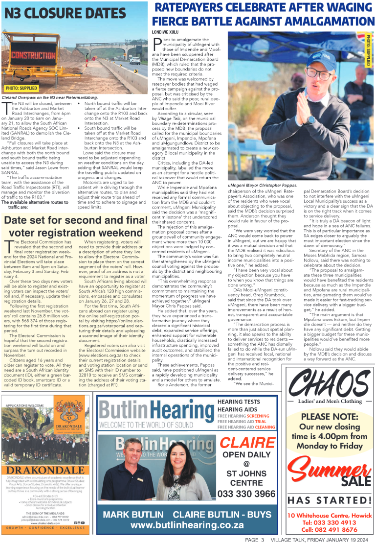 Village Talk 19.01.2024 page 3