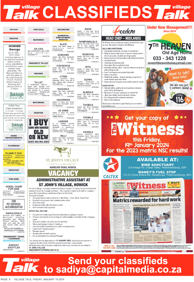 Village Talk 19.01.2024 page 6