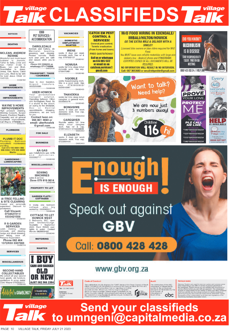 Village Talk 21.07.2023 page 10