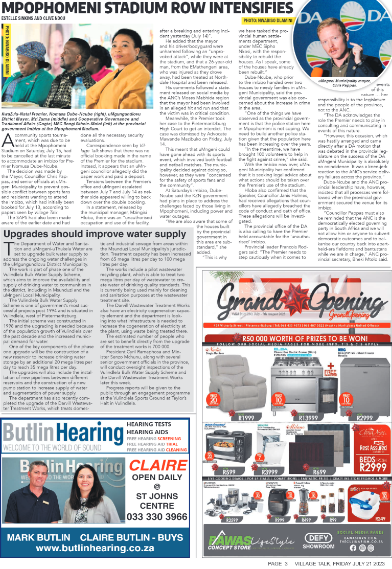 Village Talk 21.07.2023 page 3