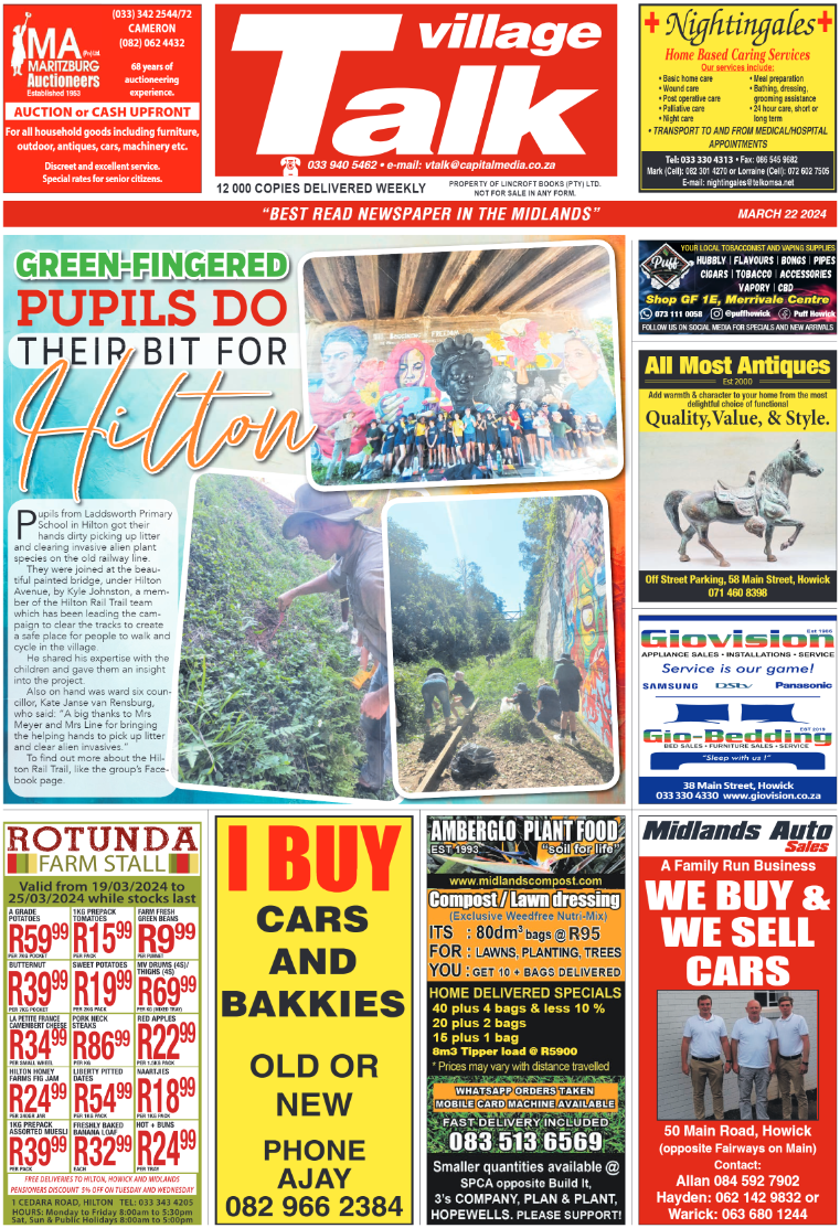 Village Talk 22.03.2024 page 1