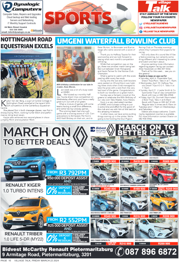 Village Talk 22.03.2024 page 16