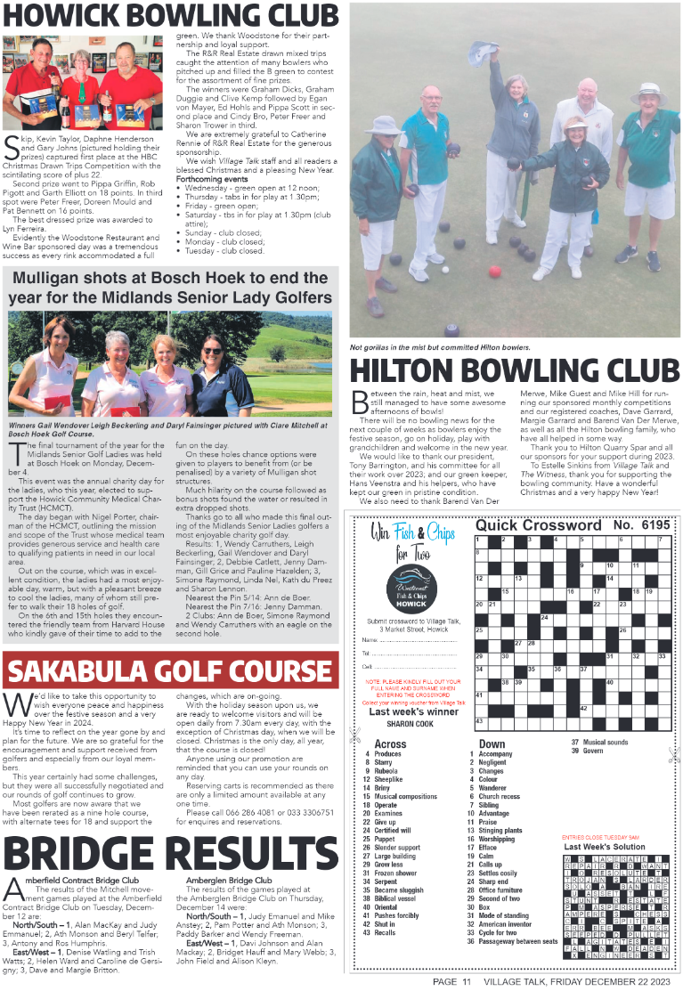 Village Talk 22.12.2023 page 11