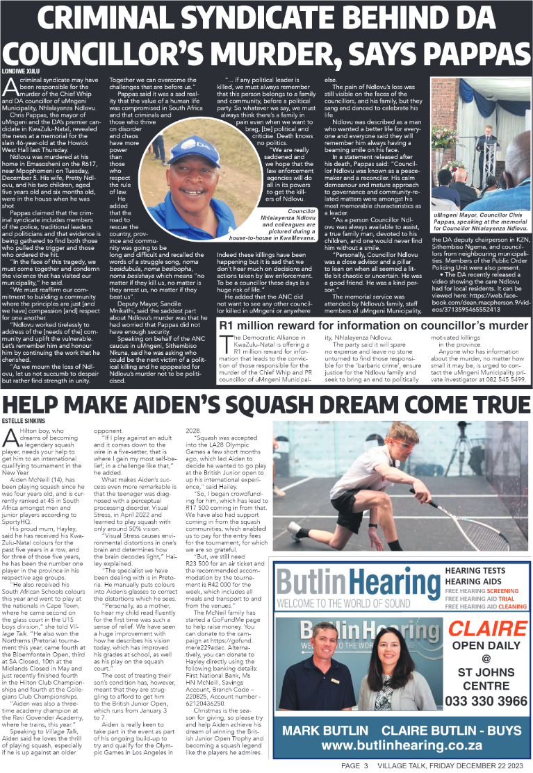 Village Talk 22.12.2023 page 3