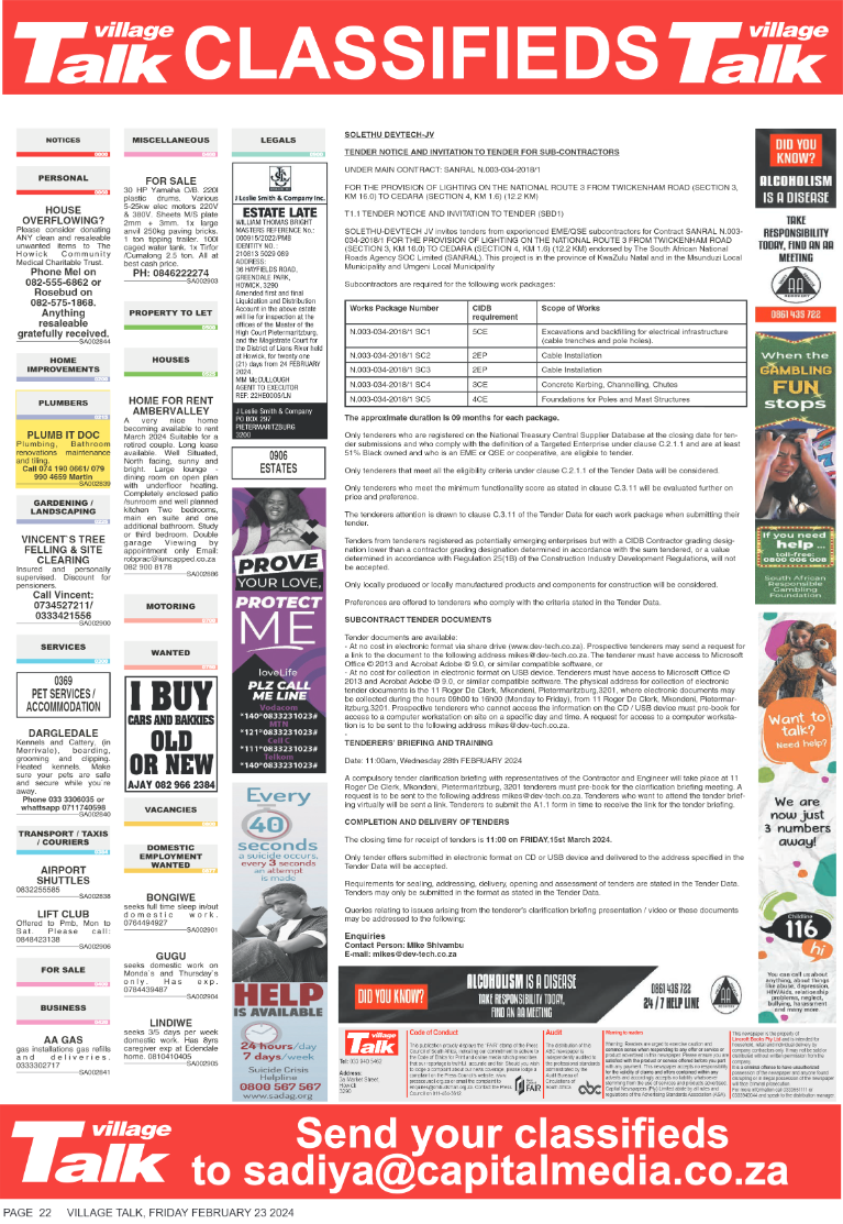 Village Talk 23.02.2024 page 22