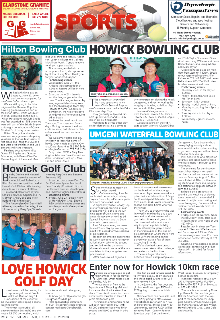 Village Talk 23.06.2023 page 12