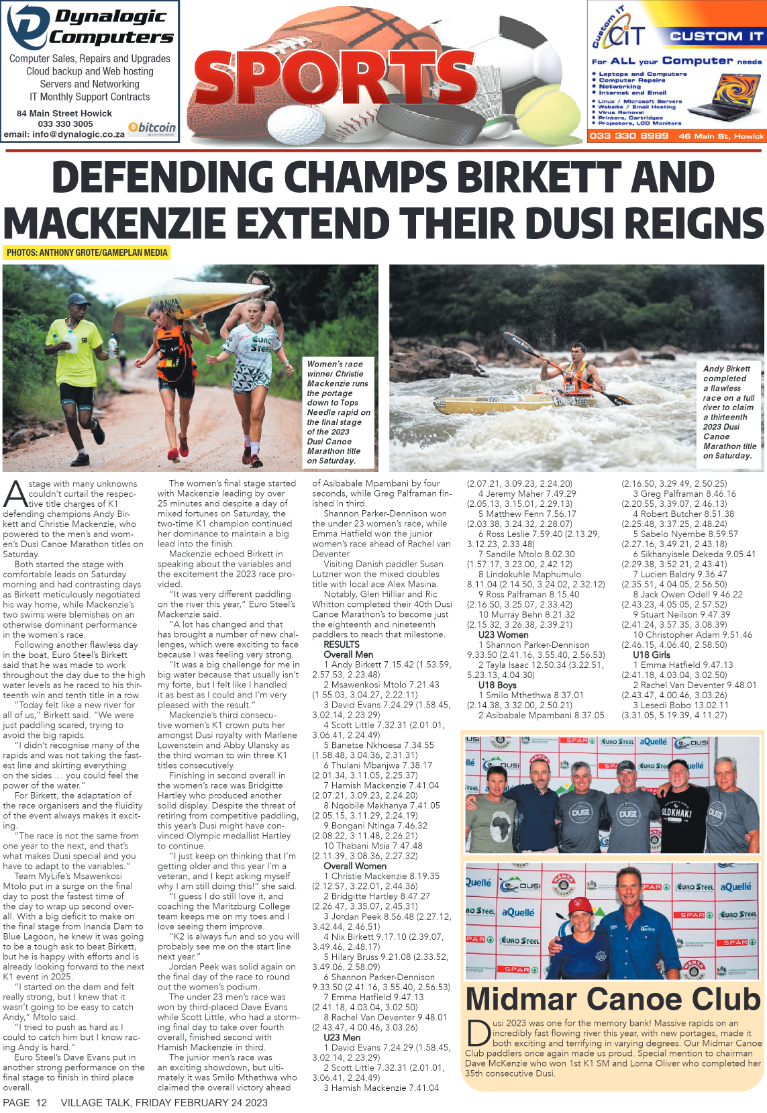 Village Talk 24.02.2023 page 12