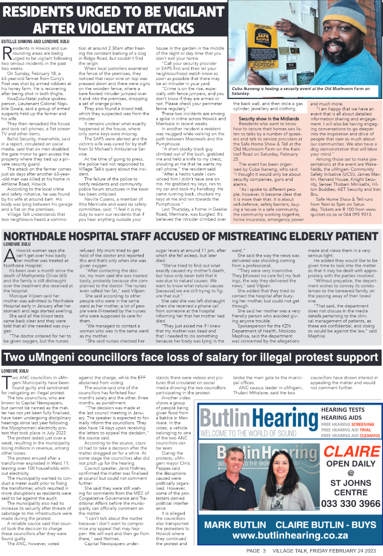 Village Talk 24.02.2023 page 3