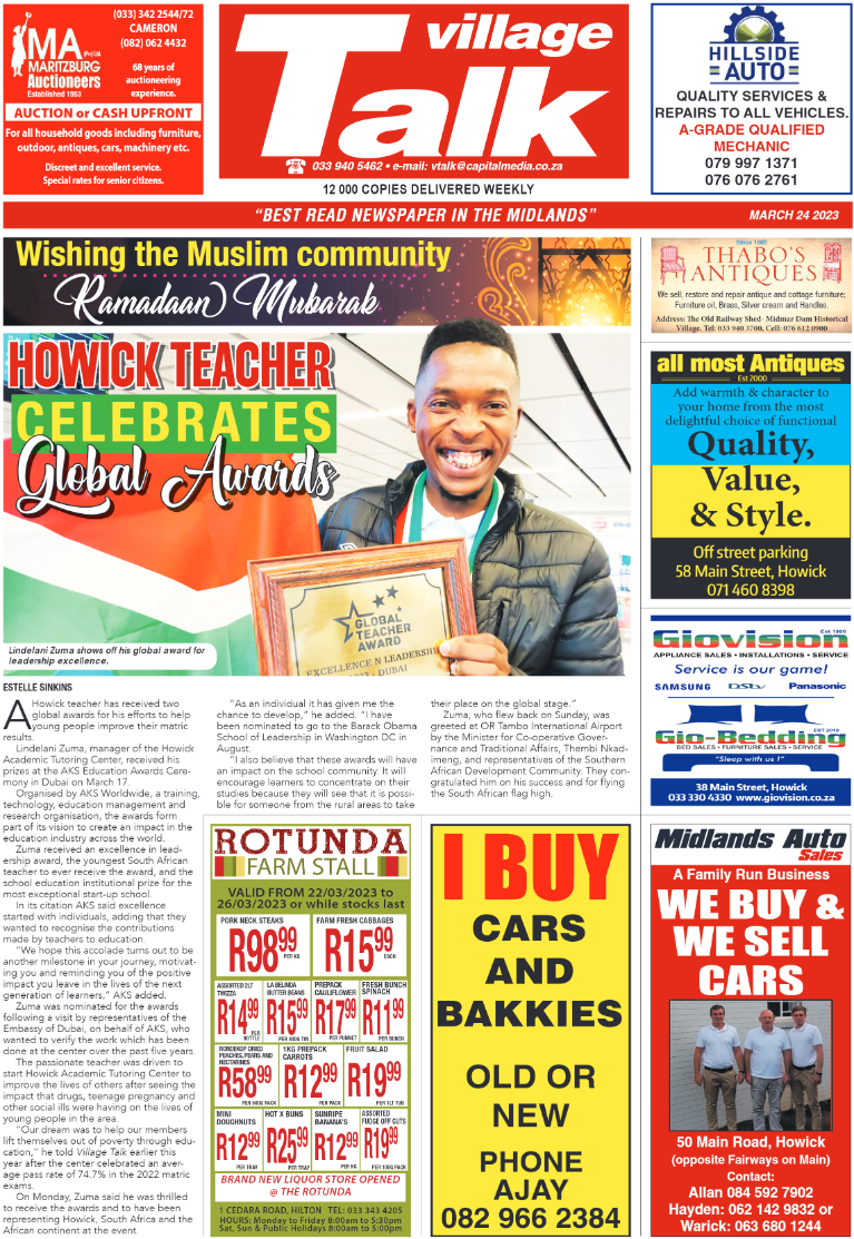 Village Talk 24.03.2023 page 1