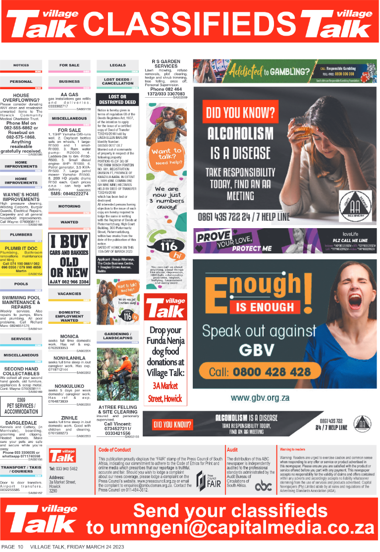 Village Talk 24.03.2023 page 10