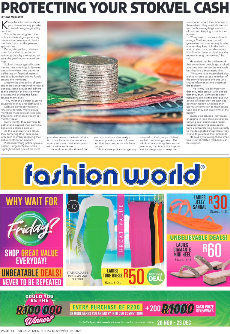 Village Talk 24.11.2023 page 14