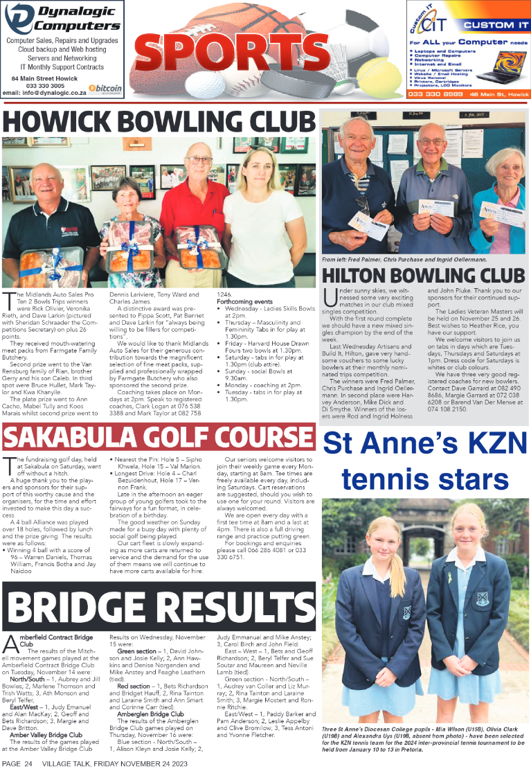 Village Talk 24.11.2023 page 24