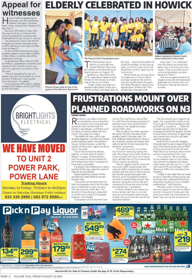 Village Talk 25.08.2023 page 2