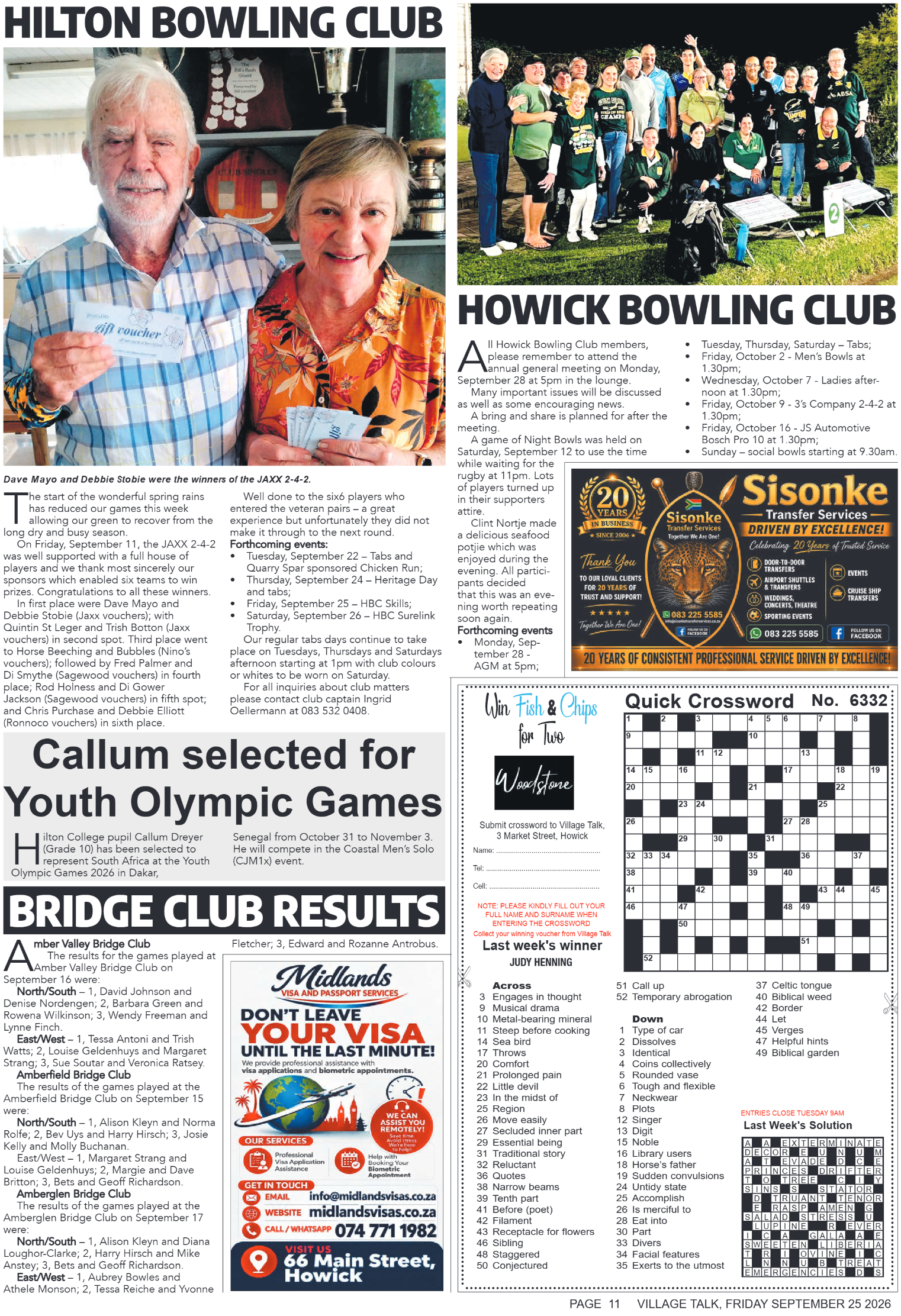 Village Talk 25.09.2026 | The Witness