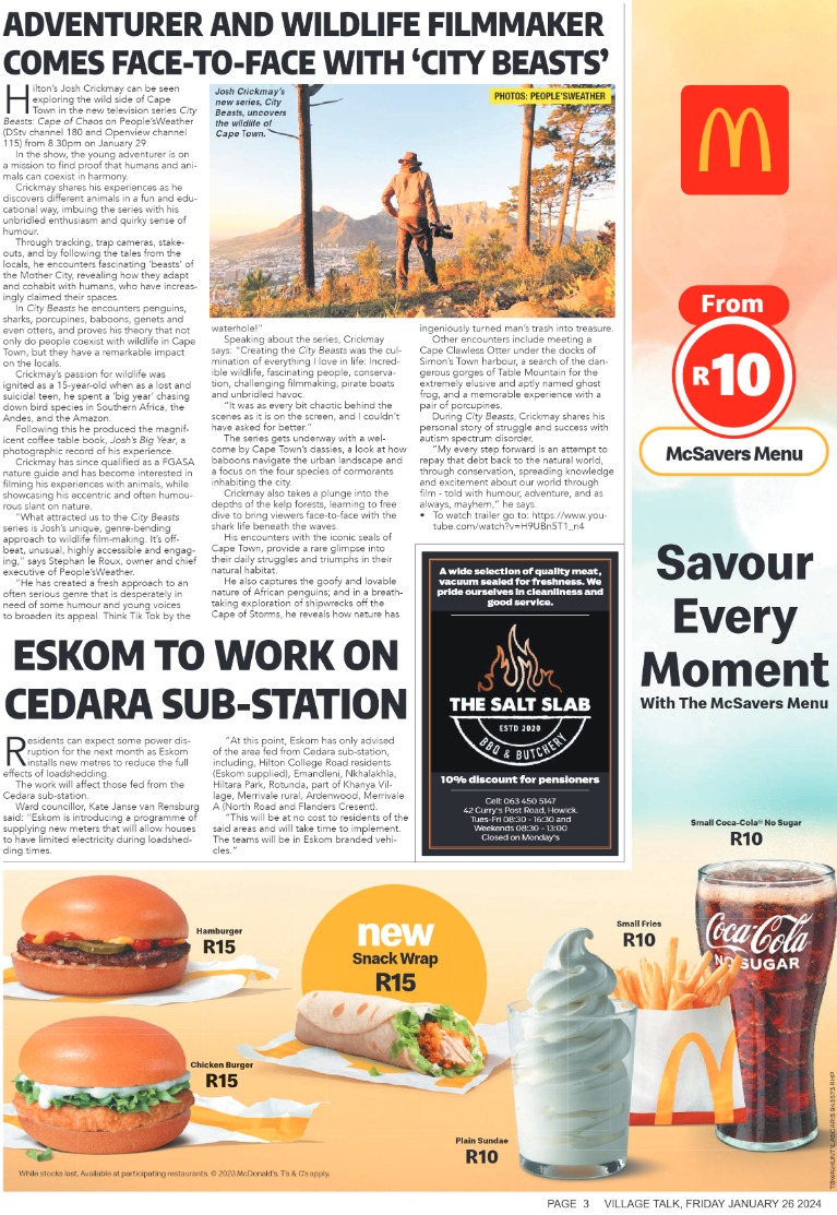 Village Talk 26.01.2024 page 3